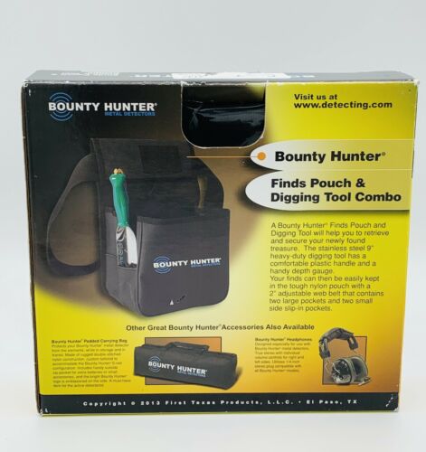 Bounty Hunter Treasure Hunting Pouch and Trowel Combo Kit