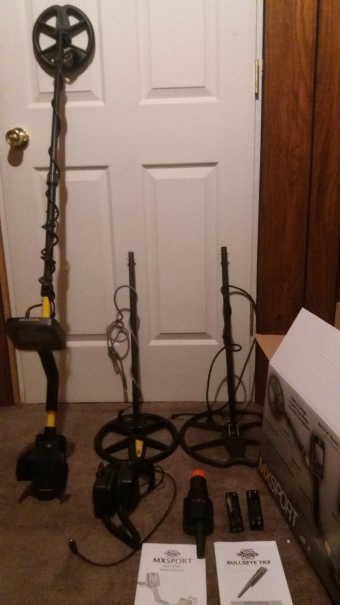 Whites MX Sport waterproof  metal detector