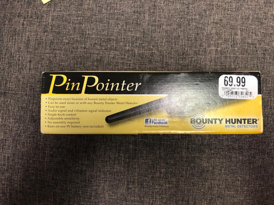 Bounter Hunter PinPointer Treaser Hunting Accessory NEW OPEN BOX