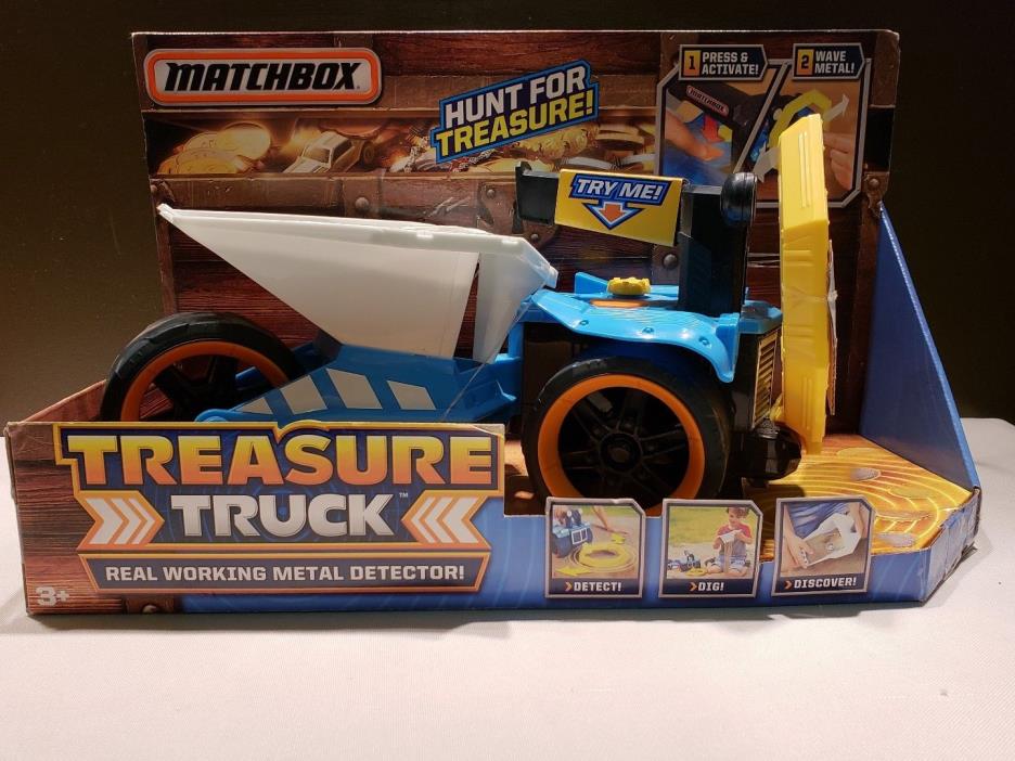 Matchbox Treasure Tracker Metal Detector Truck - Treasure Truck