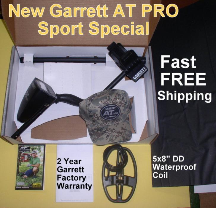 NEW Garrett AT PRO Sport Special with 5x8