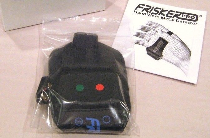 Frisker Pro Pinpointer Metal Detector - Treasure Hunting, Construction, Security