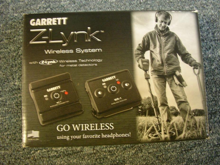 GARRETT Z-LINK WIRELESS SYSTEM FOR METAL DETECTOR ACE SERIES & OTHER MODELS