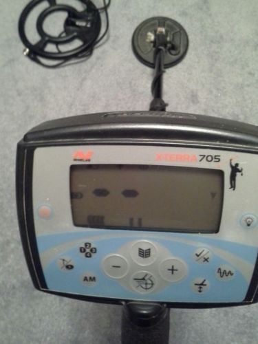 minelab xterra 705 with 2 coils