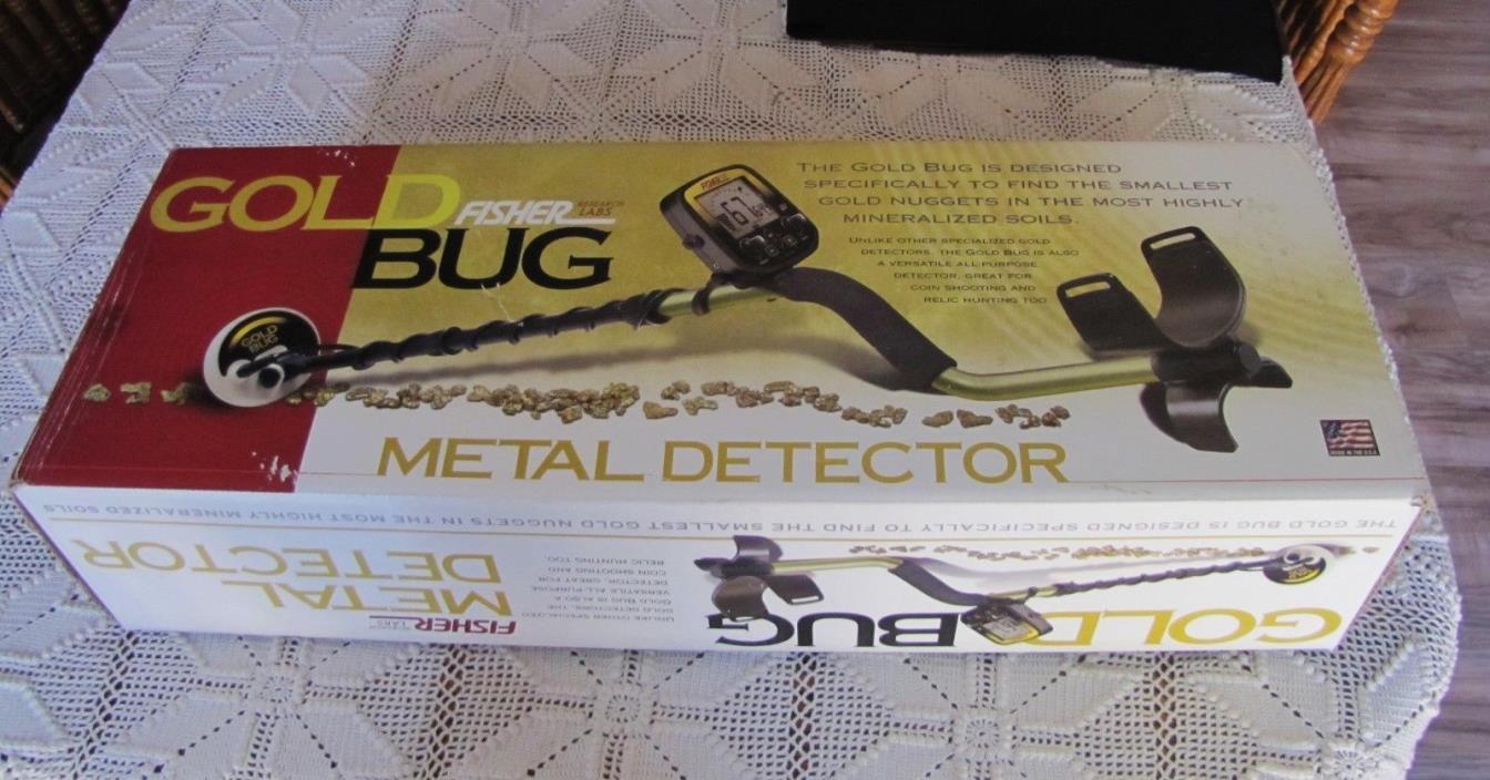 Fisher Goldbug Metal Detector LOW HOURS