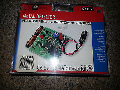 Velleman Metal Detector K7102 METAL DETECTOR 6.1