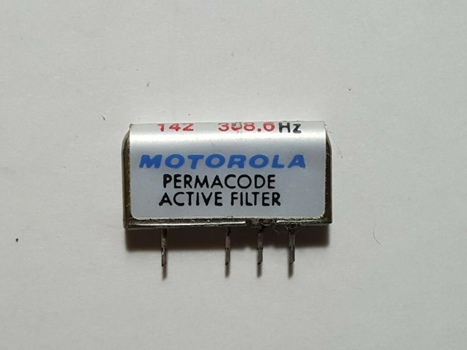 Motorola Minitor II Pager Permacode Active Tone Filter VHF/UHF 358.6HZ NLN7834A