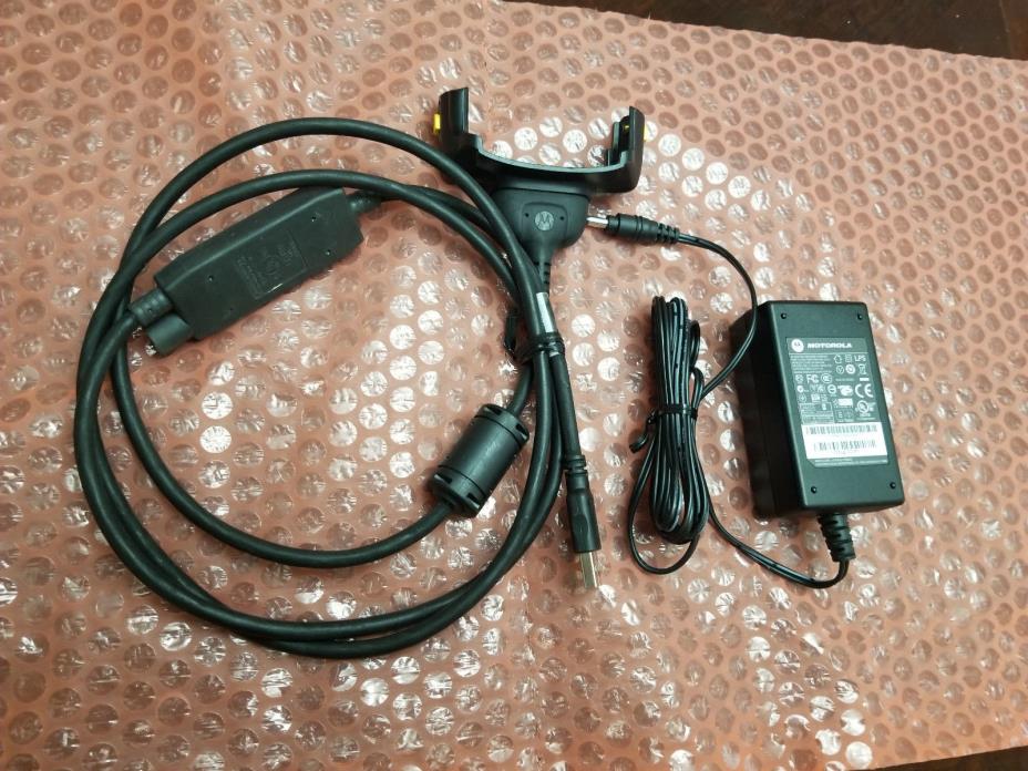 Motorola Symbol 25-108022-02R Charging Cable & Power Adapter for MC55 MC65 MC67