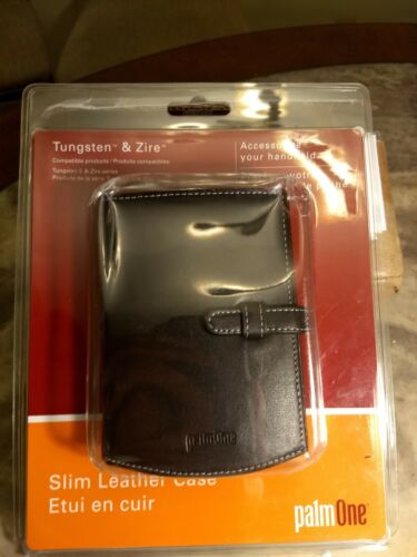 PalmOne Tungsten Slim Leather Case PDA for E2/E/Zire Series (P10985U)