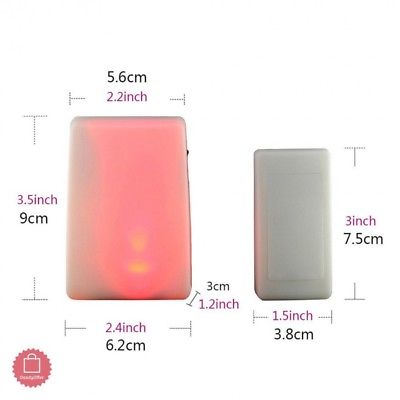 Hearing Impaired Doorbell Device Long Range Wireless Deaf Flashing Light Product