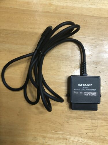 Sharp RS-422 Level Converter CE-135T Link Sharp Electronic Organizer W/Apple Mac