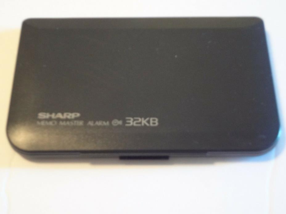 Sharp Memo Master Electronic Organizer & Alarm 32KB, Model EL-6490