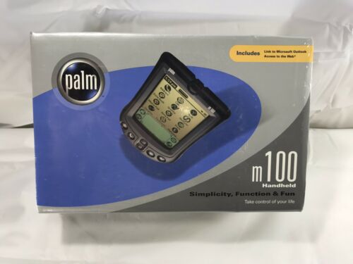 NEW Palm m100 Handheld PDA Flip Cover Organizer Note Pad Factory Sealed
