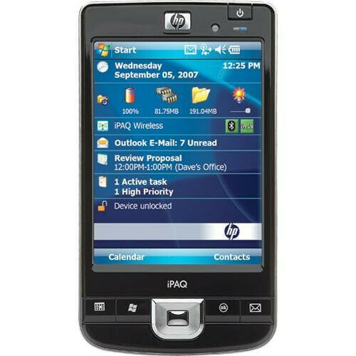 *SALE* HP iPaq 210/211 Handheld PDA Wifi Bluetooth Office Mobile Windows Mobile