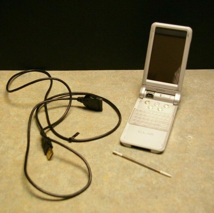 SONY CLIE PEG-NX70V COLOR LCD TOUCHSCREEN MP3 VIDEO PDA ORGANIZER - WORKS