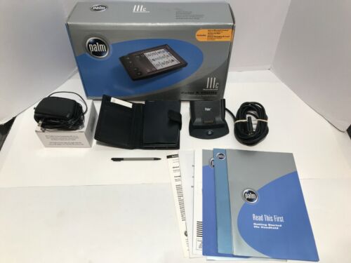 PALM IIIc 3c Palm Pilot Color Screen PDA Handheld Device Organizer