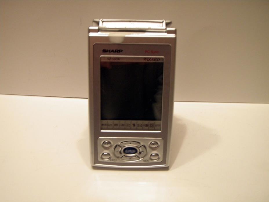 Sharp Wizard OZ-590A PC Sync BROKEN SCREEN PDA