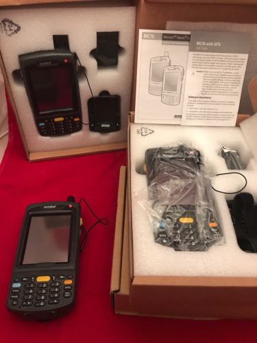 Lot of 3 NEW SYMBOL MOTOROLA ZEBRA MC7094 BARCODE HANDHELD SCANNER MC70