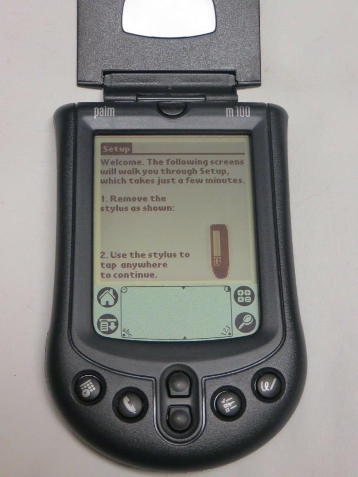 Palm One M100 Handheld Palm Pilot PDA w/ Stylus