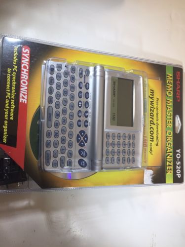 Sharp YO-520P Synchronize Memo Master Organizer - New Sealed Package