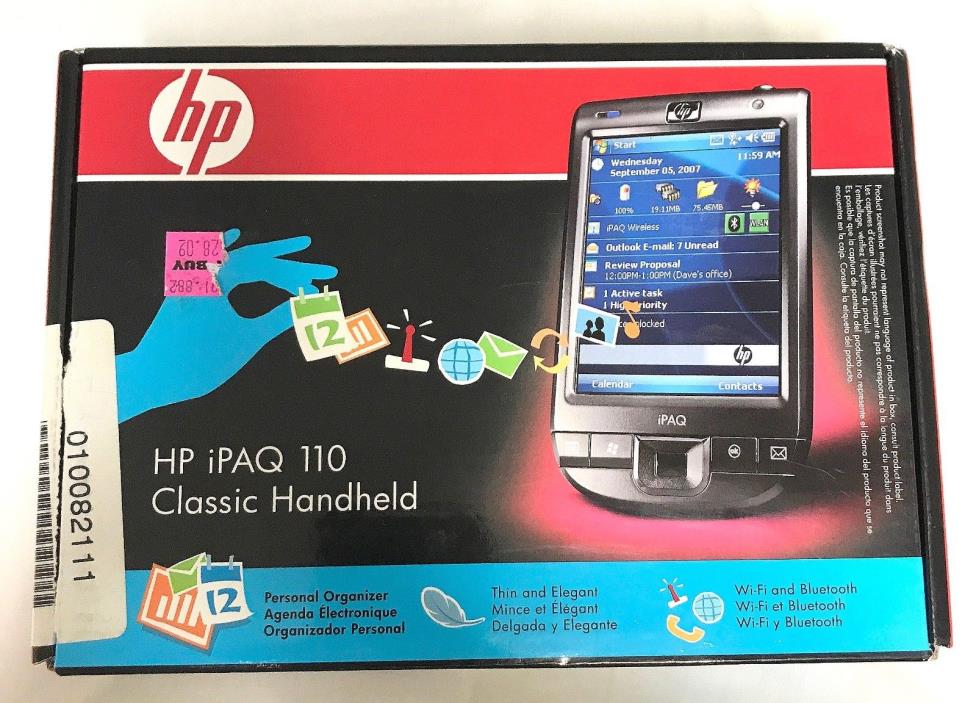 HP iPAQ 111 Pocket PC Classic Handheld PDA 624 MHz FA979AA#ABA 110 Series  - NEW