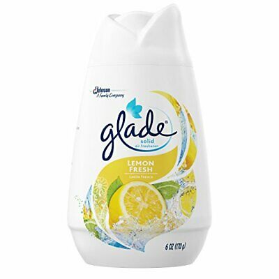 Glade Solid Air Freshener, Fresh Lemon, 6 Ounce