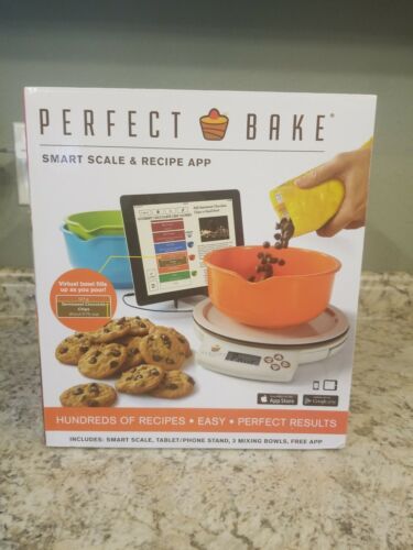 NEW Smart Scale Perfect Bake Recipe App Cook Tool White