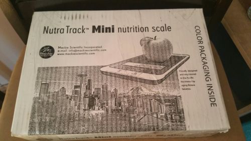 Nutra Track Mini Nutrition Scale – New – Sealed –Machie Scientific!!!