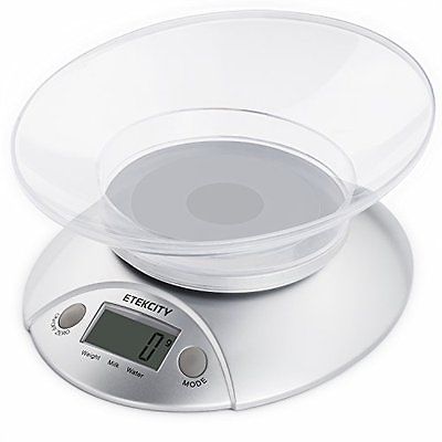 Etekcity Digital Food Scale And Multifunction Kitchen Weight With Removable 11