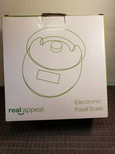 NEW Real Appeal Electronic Food Scale with Plastic Bowl