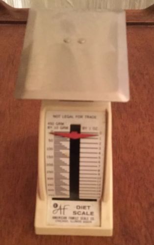 Vintage Diet Scale American Family Scale Co.