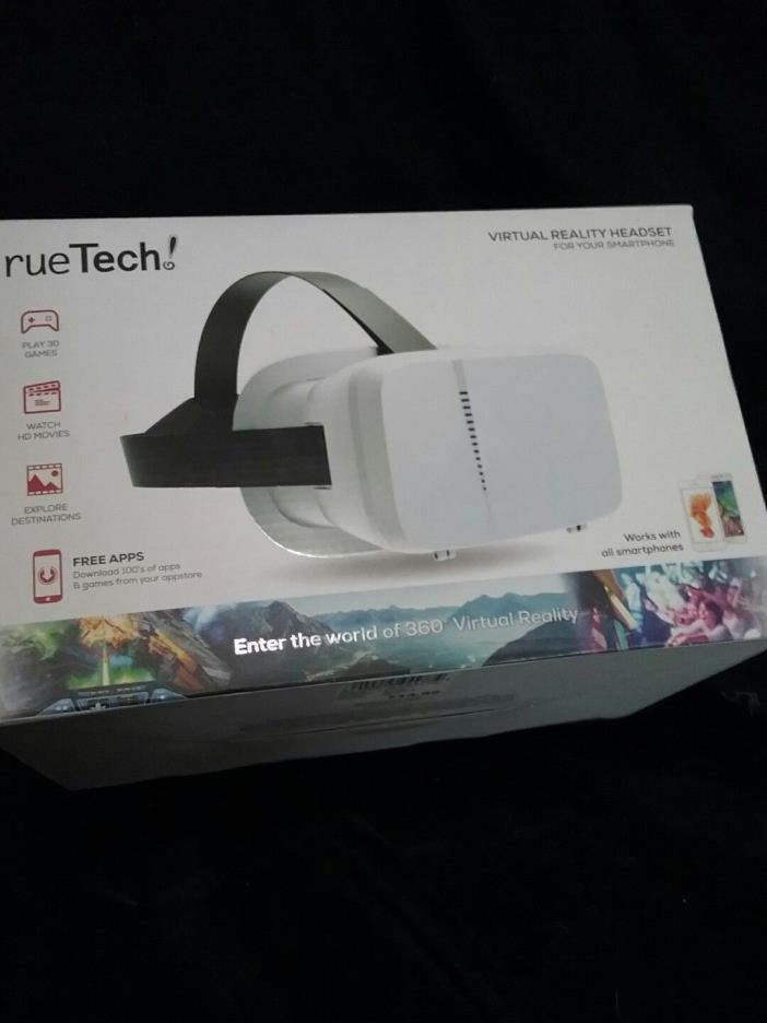 Rue Tech! virtual reality headset for smartphone play watch explore