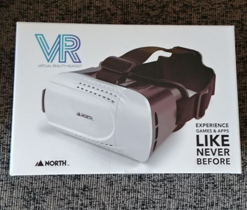 Virtual Reality Headset by North fits up to 6.4 in smartphones