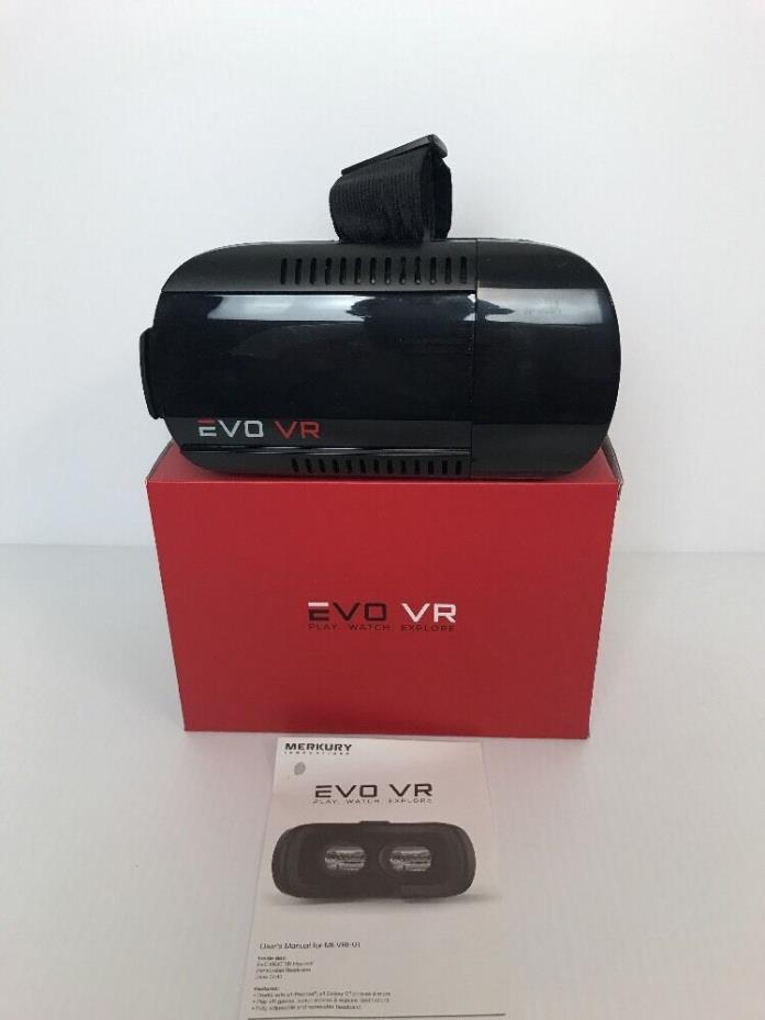 EVO NEXT VR Virtual Reality Headset Smartphone MI-VRH01-101 Android And iPhone