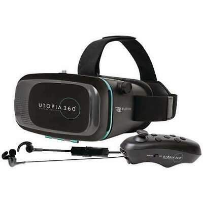 Retrak Virtual Reality Headset With Bluetooth Controller & Earbuds (pack of