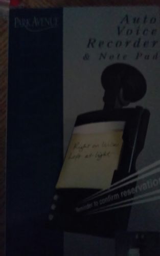 voice auto recorder and notepad