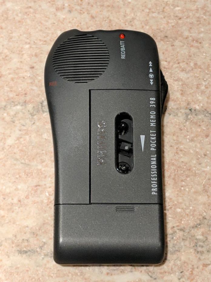 Philips Professional Pocket Memo 398, dictaphone