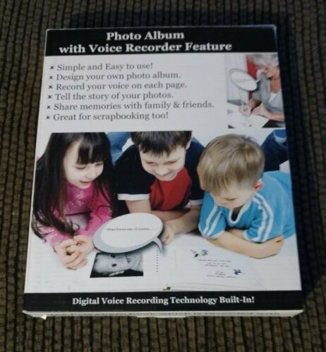 Photo Album Voice Recorder Feature for Scrapbooking & Memories New Old Stock