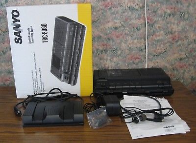 Sanyo Standard Cassette Transcribing System TRC-8080 - Dictaphone TRC8080