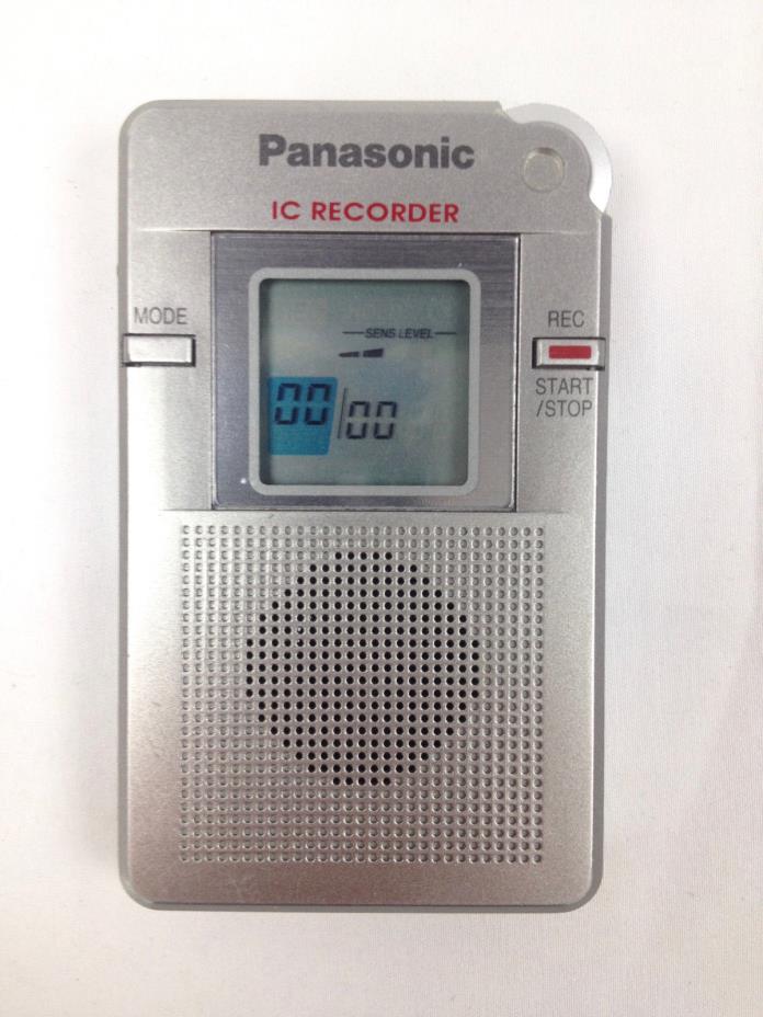 Panasonic RR-DR60 Handheld Digital Voice IC Recorder - JAPAN - EVP GHOST HUNTER