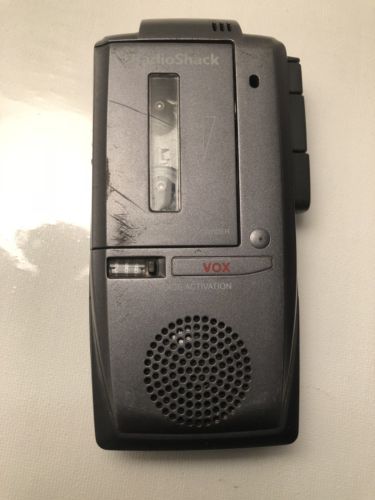 Radio Shack 14-1183 Micro-44 VOX Microcassette Recorder Pre Owned
