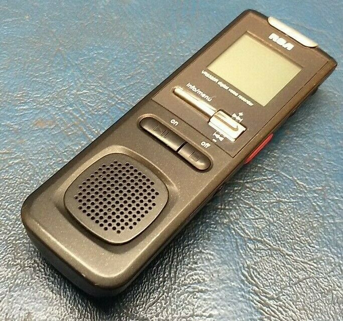 RCA VR5320R-B Handheld Compact Portable Digital Voice Recorder Tested