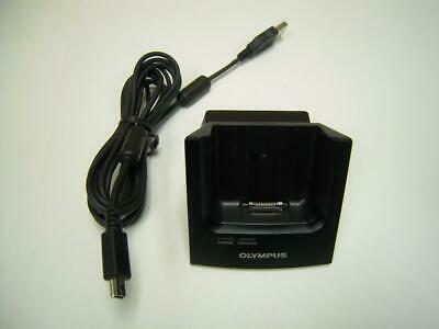 Olympus CR10 USB Cradle Dock for DS-5000 Voice Recorder No Power Supply (B21)