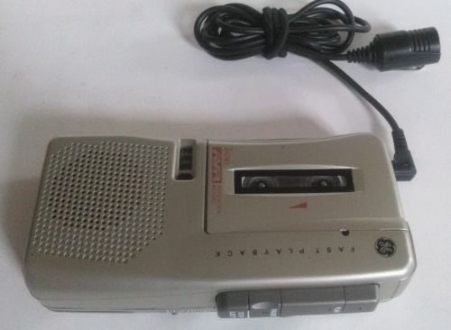 GE AVR Auto Voice Record Micro Recorder and Microphone General Electric