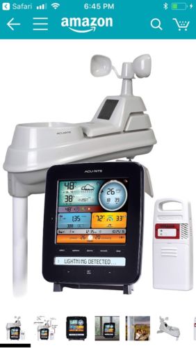 Acurite 5n1 Weather Station With Display And Lightning Detection