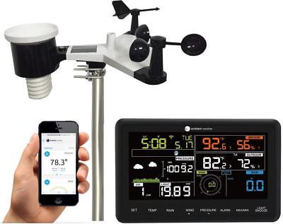 WIFI Weather Station Professional Tablet Laptop Device Internet Monitor Alexa