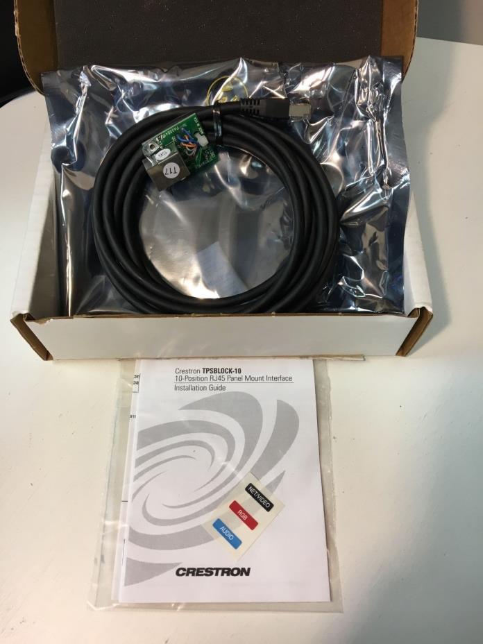 Crestron TPSBLOCK 10 [10 Pin Connector Block ] for Isys Tilt Touchpanels