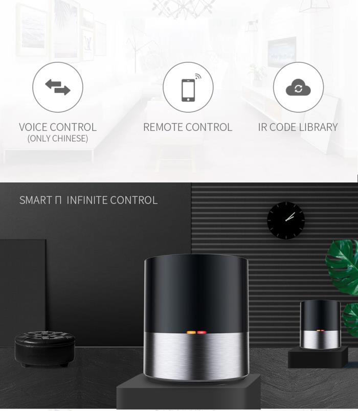 Universal Remote WiFi + IR Control Hub for Smart Home Compatible with Alexa