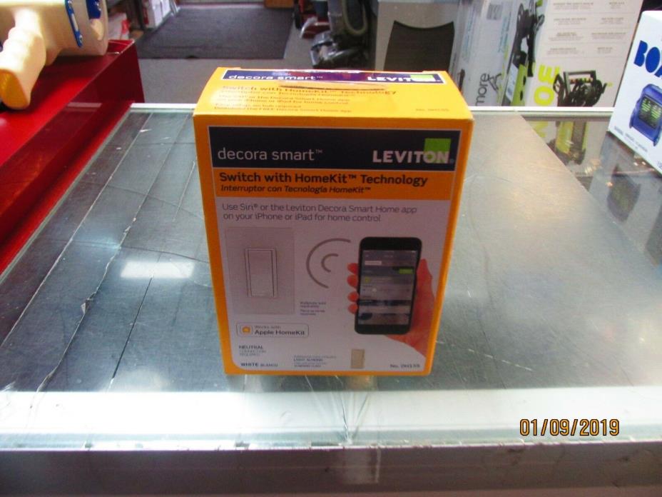 LEVITON DECORA SMART SWITCH WITH HOMEKIT TECHNOLOGY DH15S