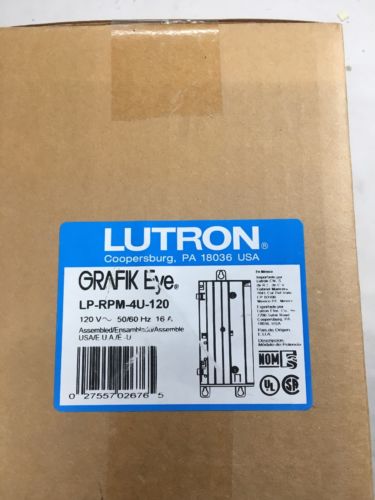 Lutron LP-RPM-4U-120 LP-RPM-4U-120 Dimming Module New In The Box